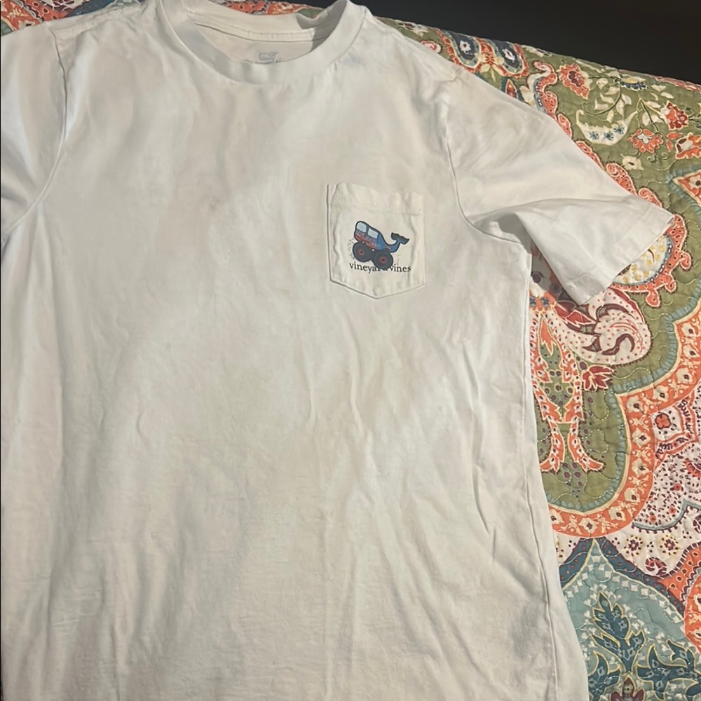 Vineyard Vines White Short Sleeve Tee